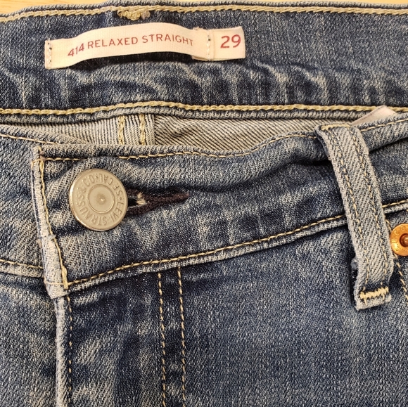 LEVIS 414 RELAXED STRAIGHT JEANS - Picture 2 of 4
